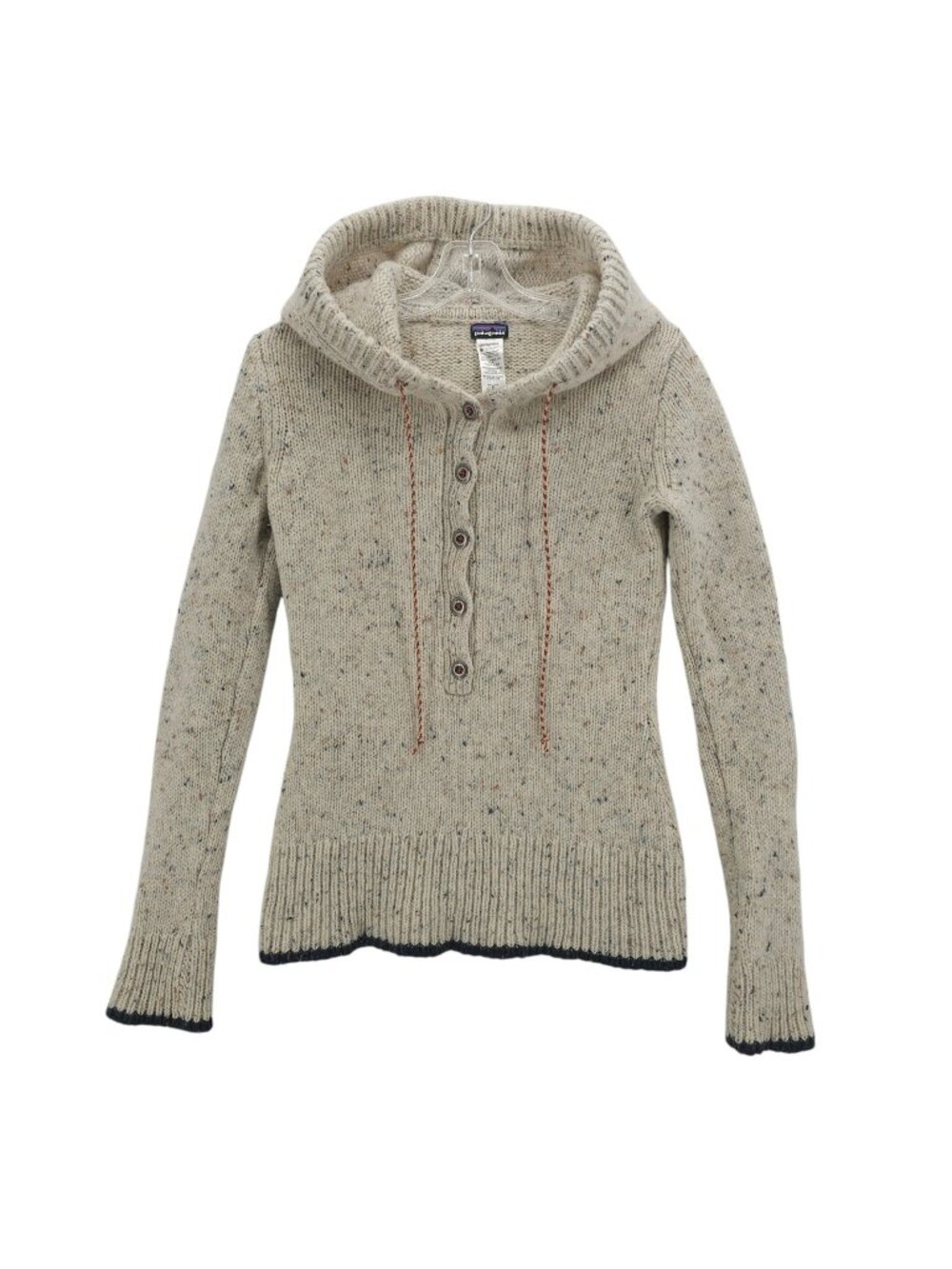 PATAGONIA Women’s Ranchito Hoody Sweater Hooded Merino Wool Blend Size XS